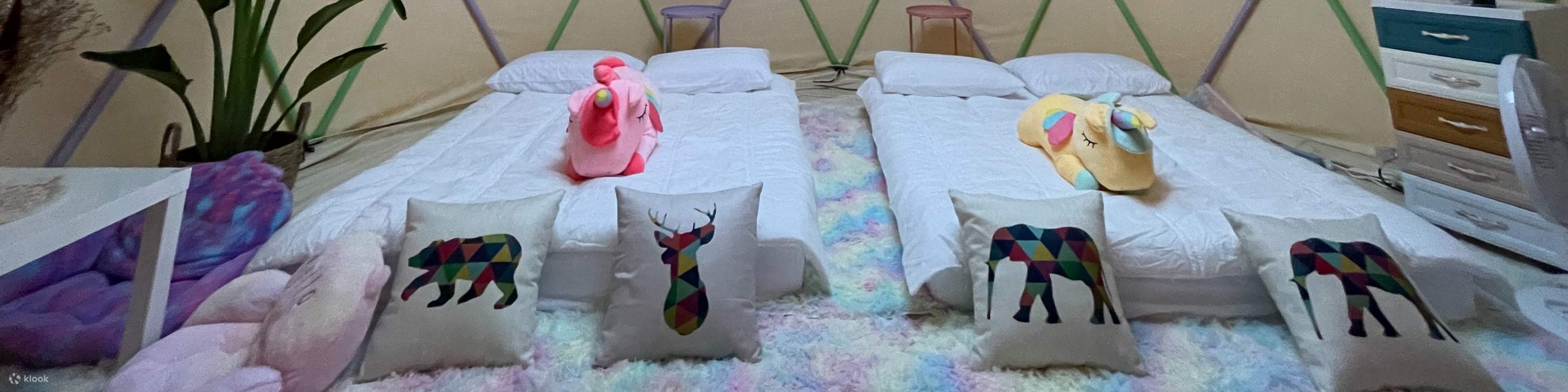 유노의 럭셔리 글램핑